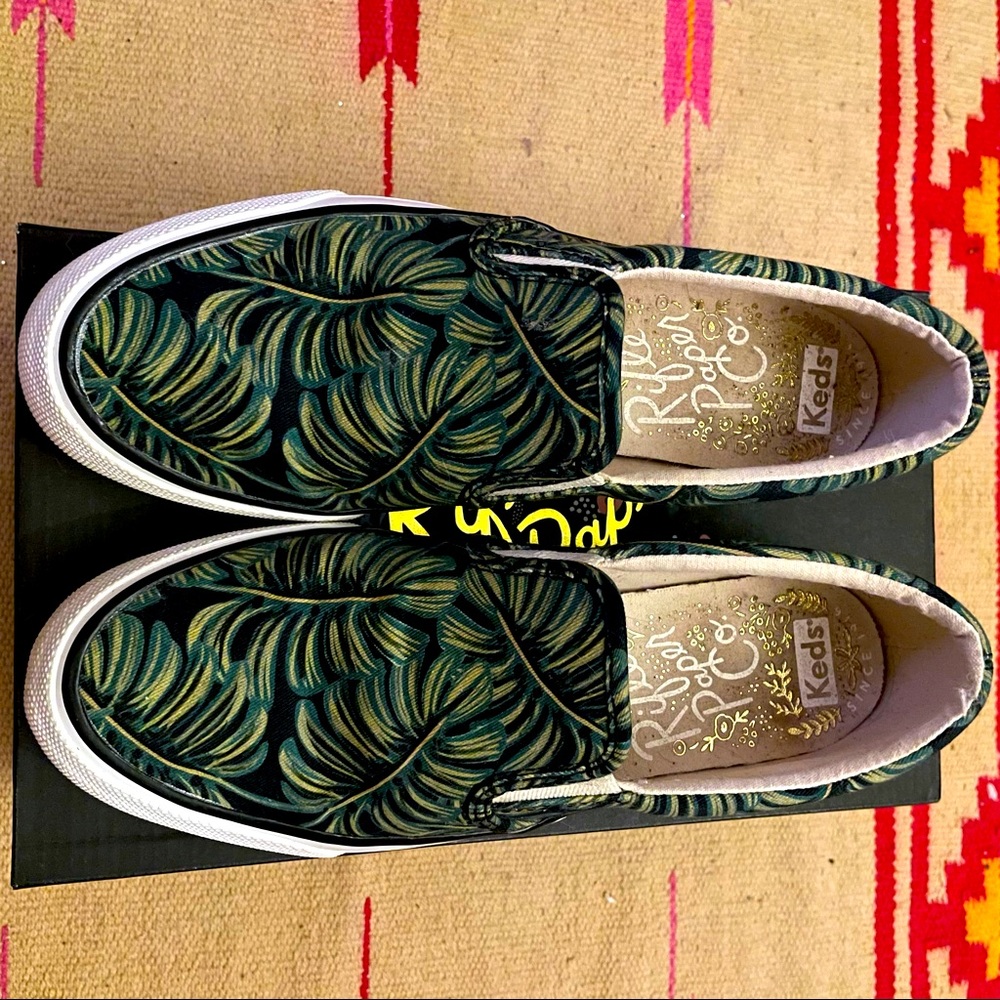 Keds / Rifle Paper Co. Anchor Slip On - Palms 7
